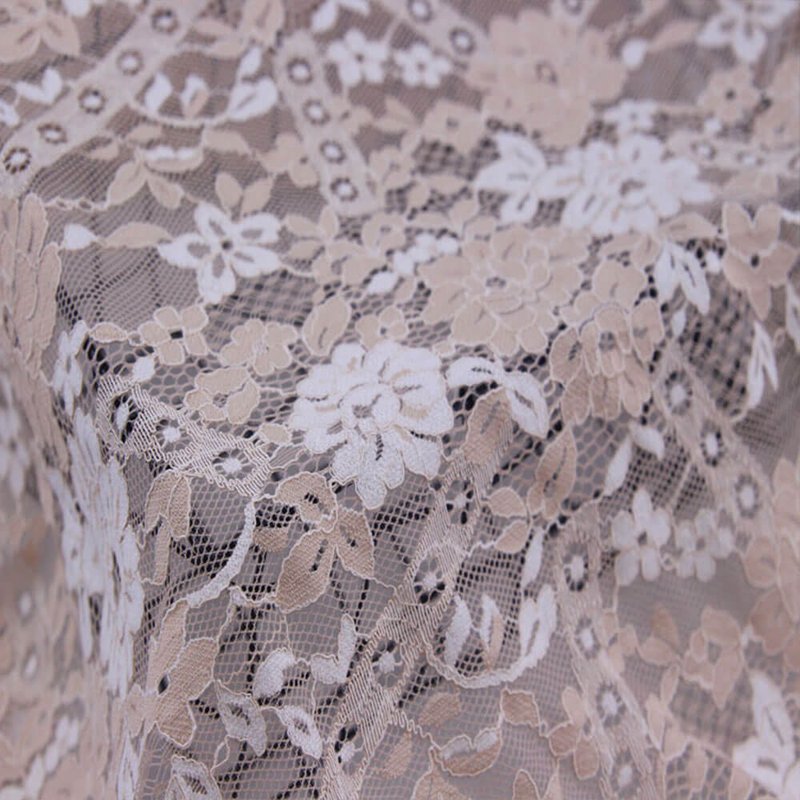 Lace Fabric Dress Nylon Warp Knit for Women's Wear Wholesale Supplier 8